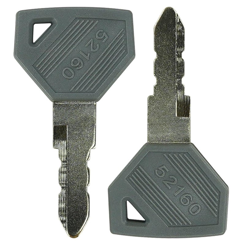 gradora 6 PCS 52160 Ignition Keys for Yan-mar JD Tractor Ignition Starter Switch 194155-52160 AM879480 - Image 2